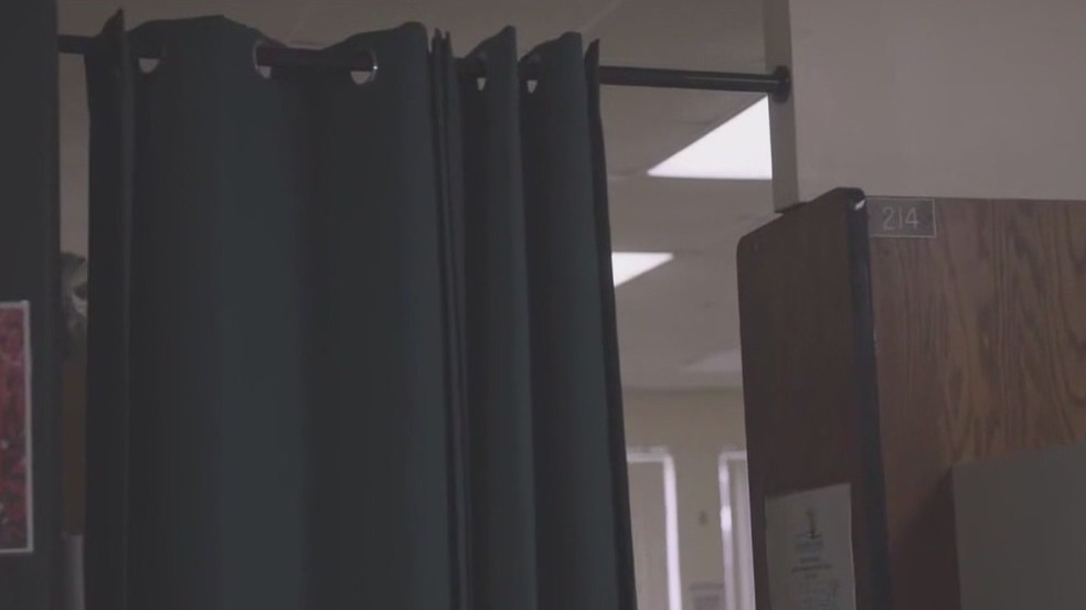 Classrooms safety concerns: Curtains used instead of doors