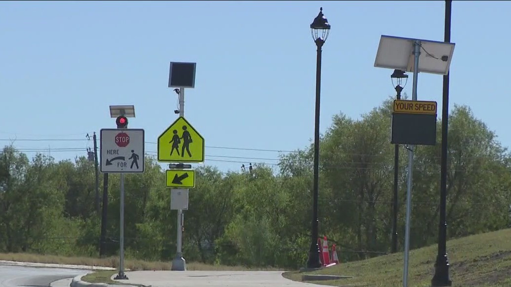 Children hit by car while in the crosswalk in Kyle