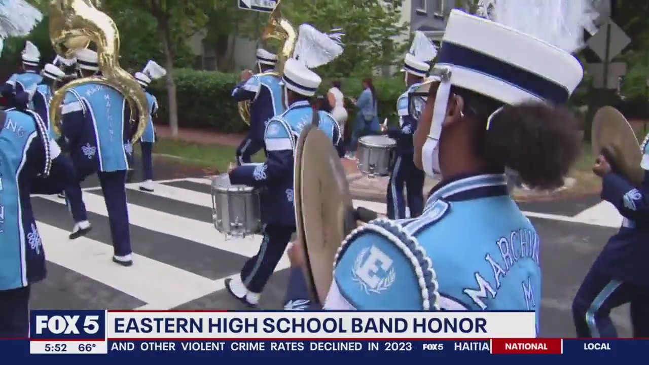 DC Honors Eastern High School Band with street name dedication