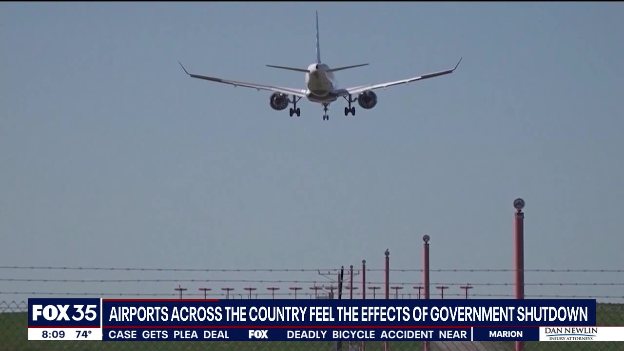 Government shutdown impacts airports across the country
