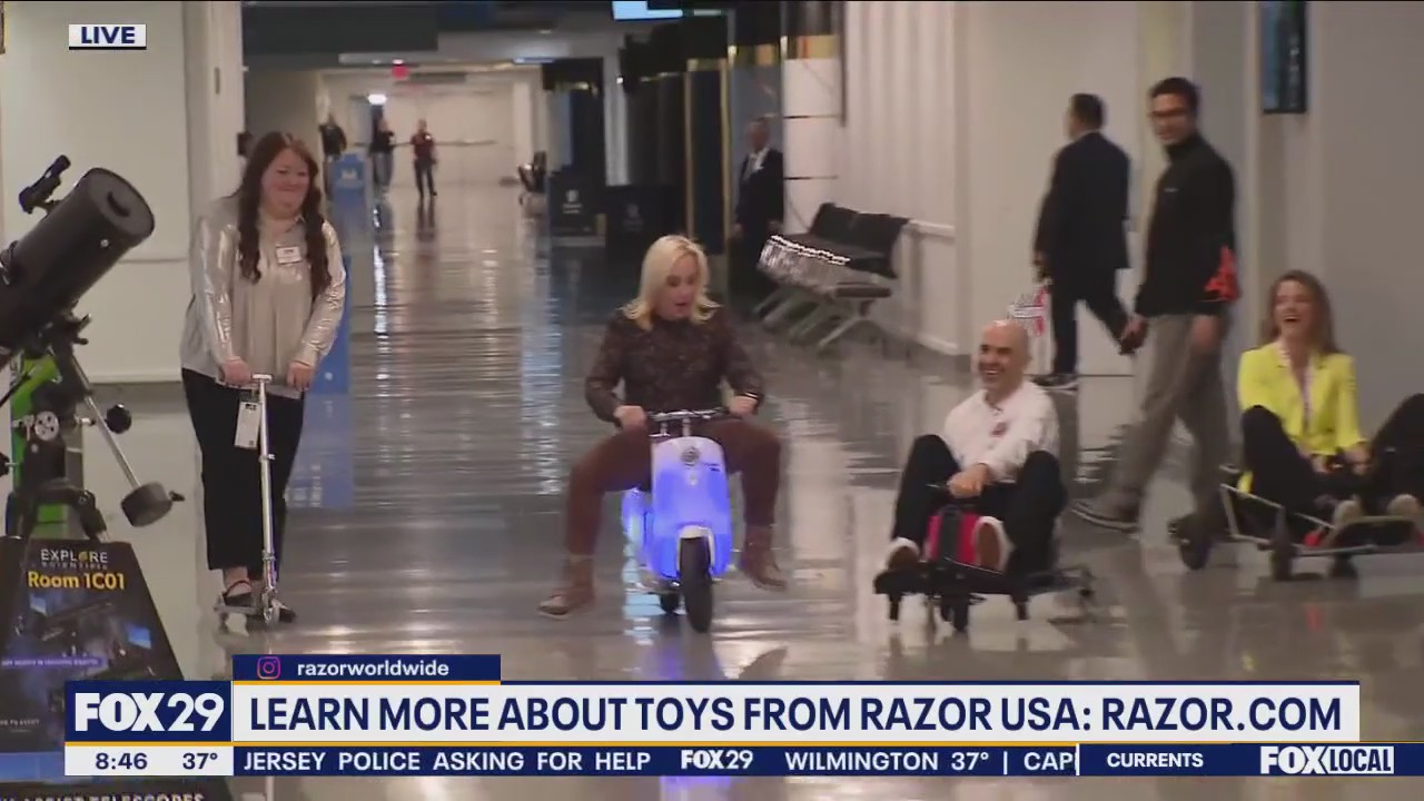 Jenn Zips Around The Toy Fair