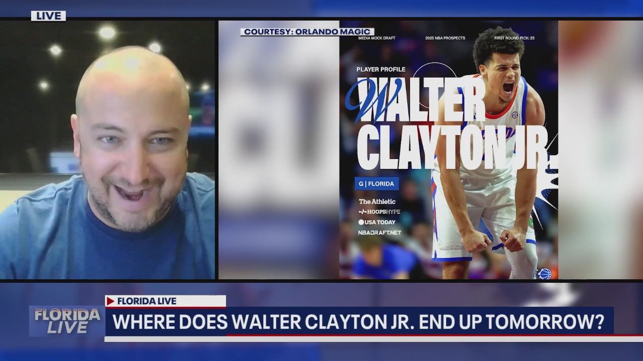 Do the Magic or Heat pick Walter Clayton Jr. tomorrow?