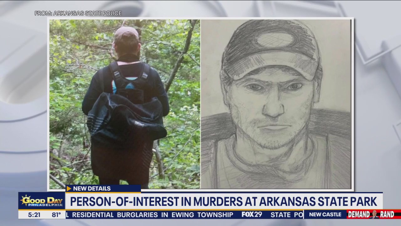 Person of interest sought in murder of couple hiking with children in Arkansas