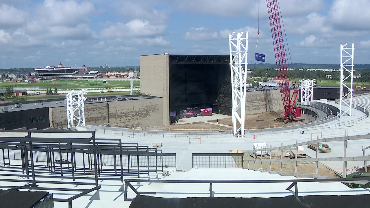 Mystic Lake amphitheater draws anticipation