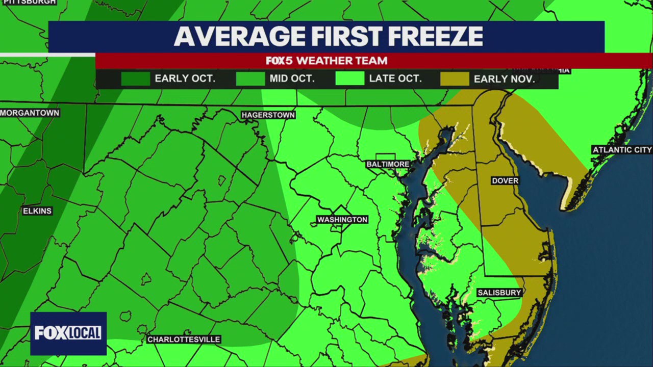 DC awaiting first freeze of the season