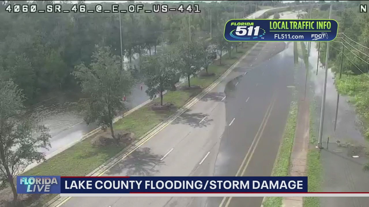 Dangerous flooding across Lake County