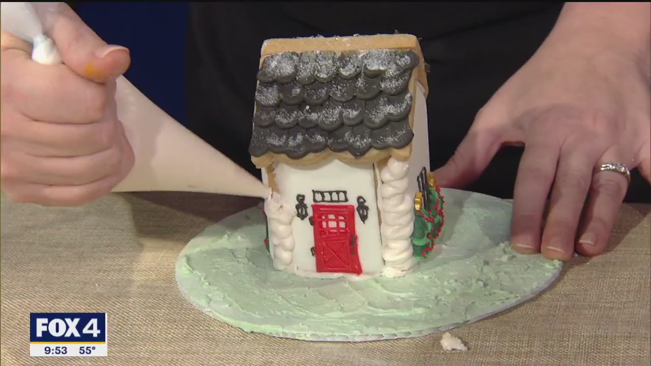 How to make your gingerbread house... actually stay up