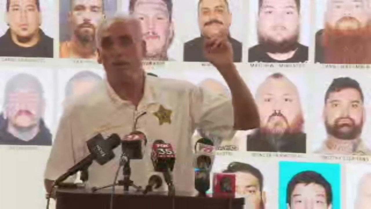 28 people arrested in biker gang shootout | Full press conference
