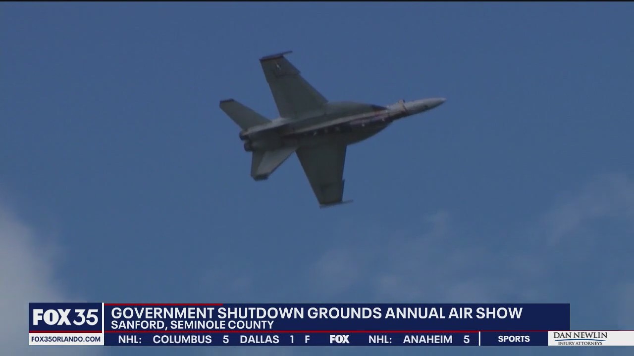 Orlando Air Show 2025 canceled over government shutdown