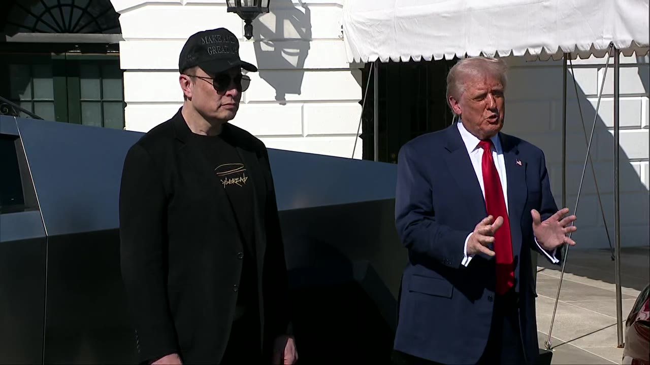 Trump buying Tesla to back Elon Musk: FULL
