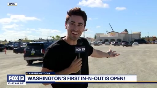 FOX 13's AJ Janavel drives from Seattle to In-N-Out
