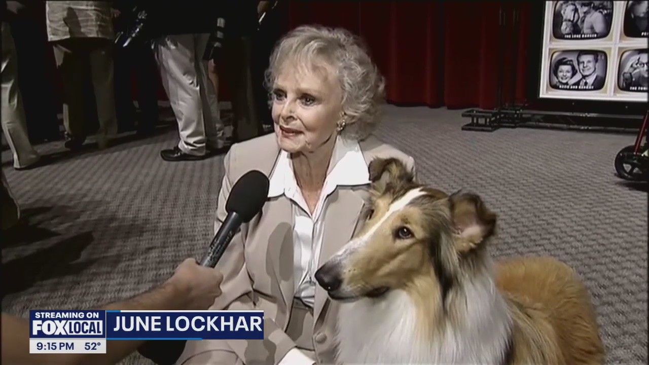 June Lockhart, star of 'Lassie,' dies at 100