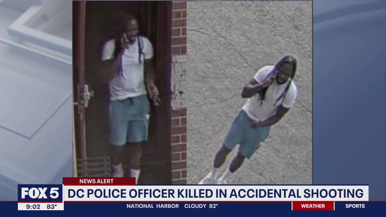 Surveillance images show suspect who discarded gun that killed officer: police