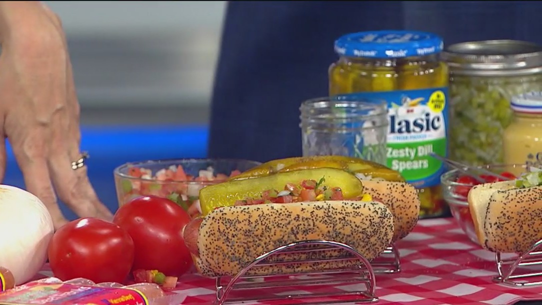 National Hot Dog Month special! Chicago-style twists and a sweet surprise