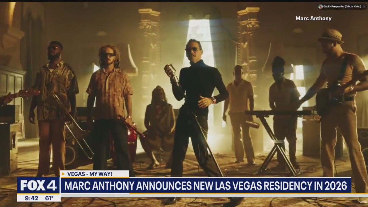 Marc Anthony announced Las Vegas residency in 2026