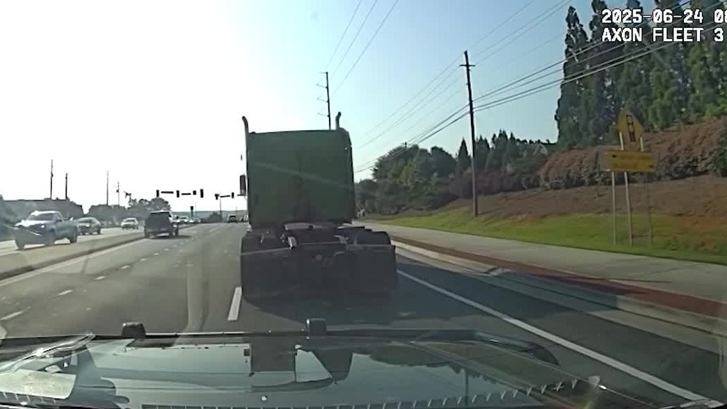 Semi-truck high-speed chase in Cobb County