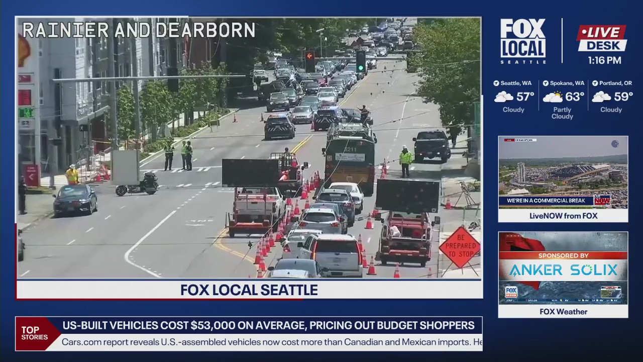 6-year-old hit by car, transported to Harborview in critical condition