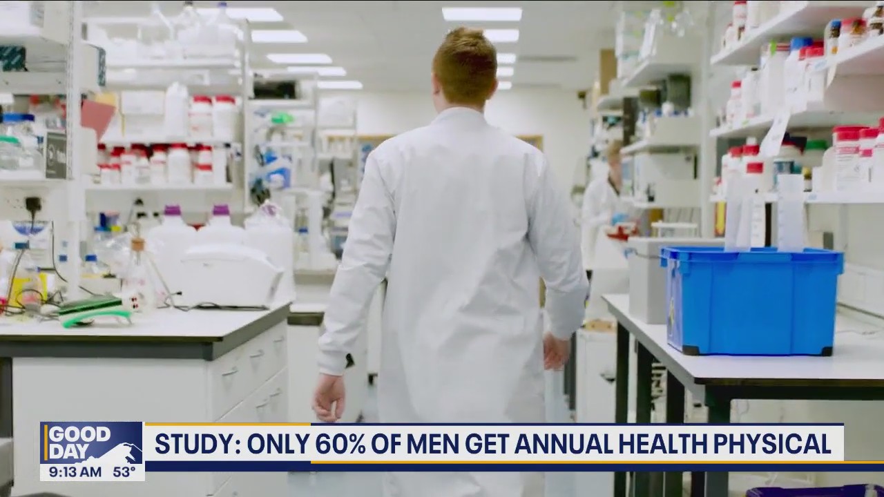 Only 60% of men get annual health physical: Study