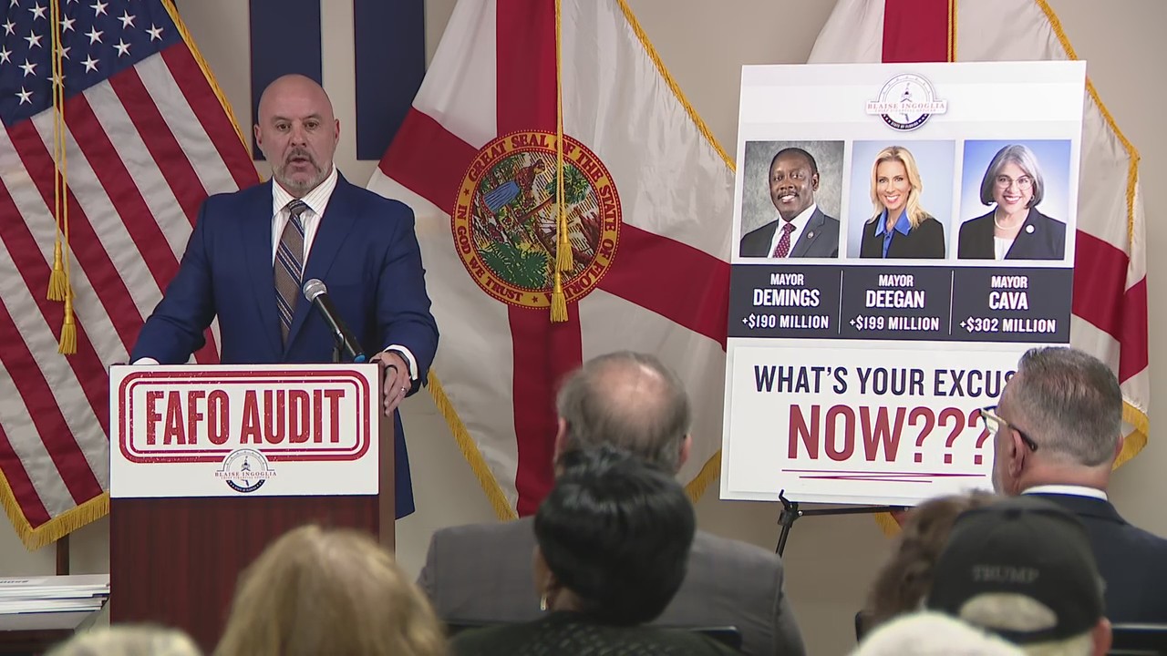Florida CFO Blaise Ingoglia praises Orlando spending  | Full speech
