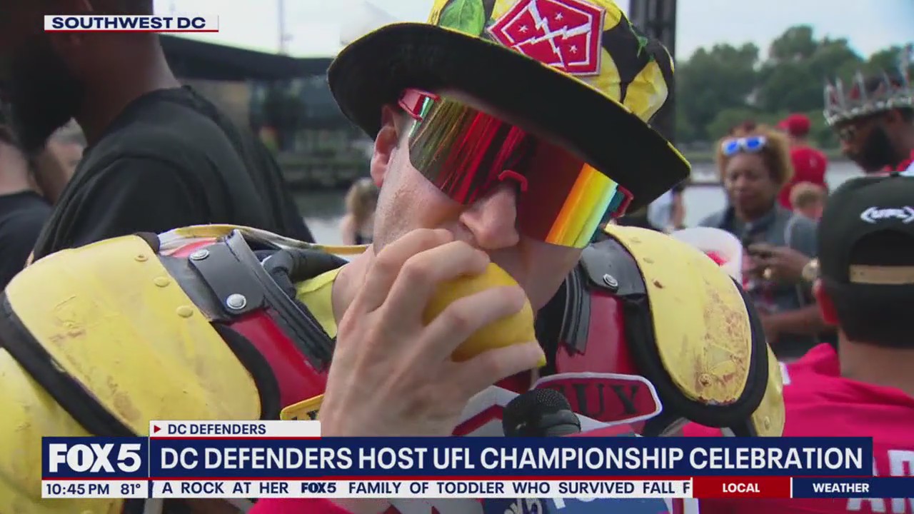 DC Defenders host UFL Championship Celebration