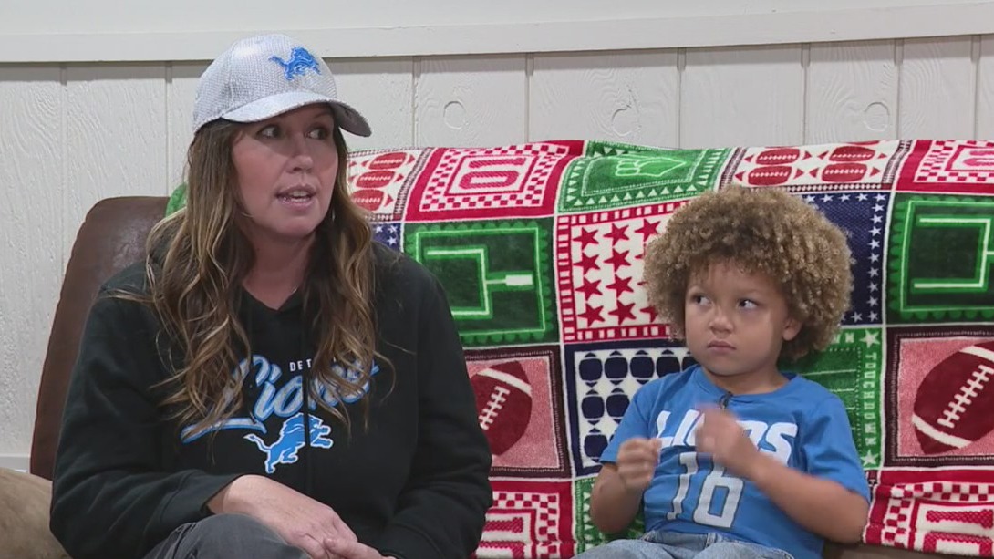 Young Lions fan's touchdown celebration goes viral