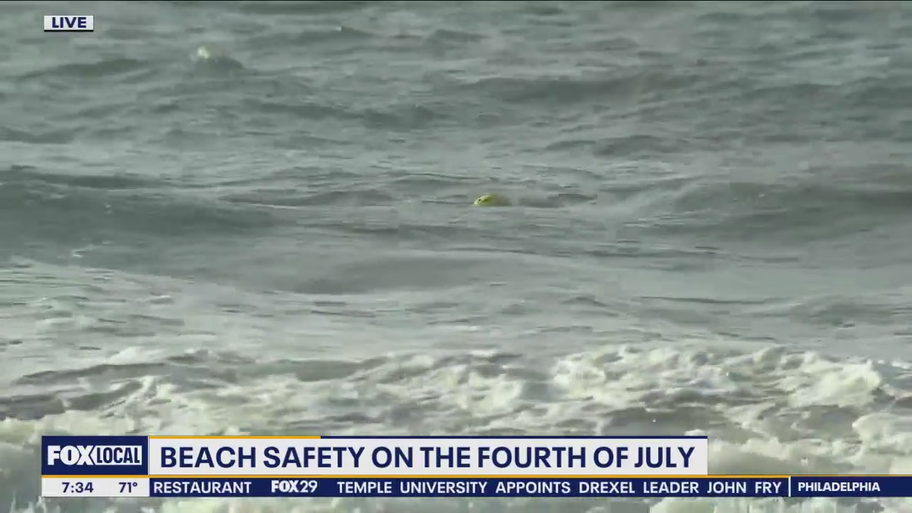 Beach safety on the Fourth of July
