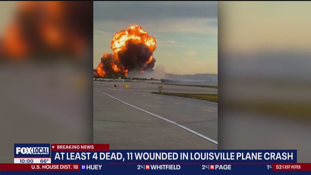 UPS plane crashes at Louisville airport
