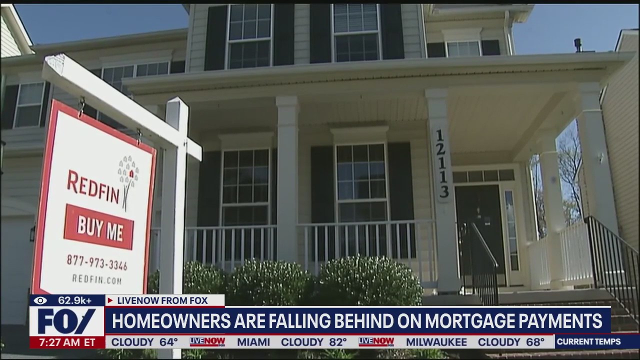 Homeowners are falling behind on mortgage payments in these states