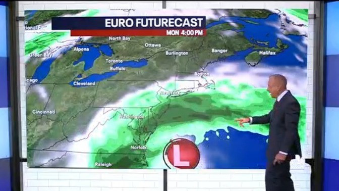 Potential weekend nor'easter update for NYC