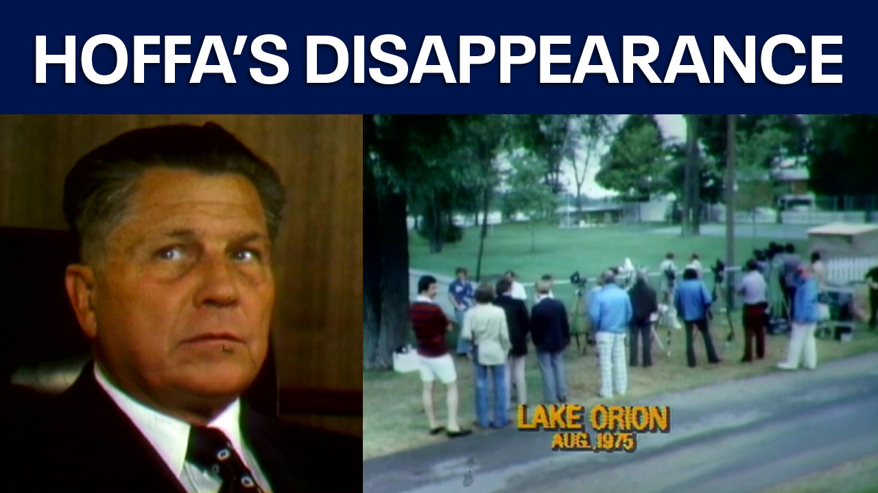 Covering Jimmy Hoffa's disappearance