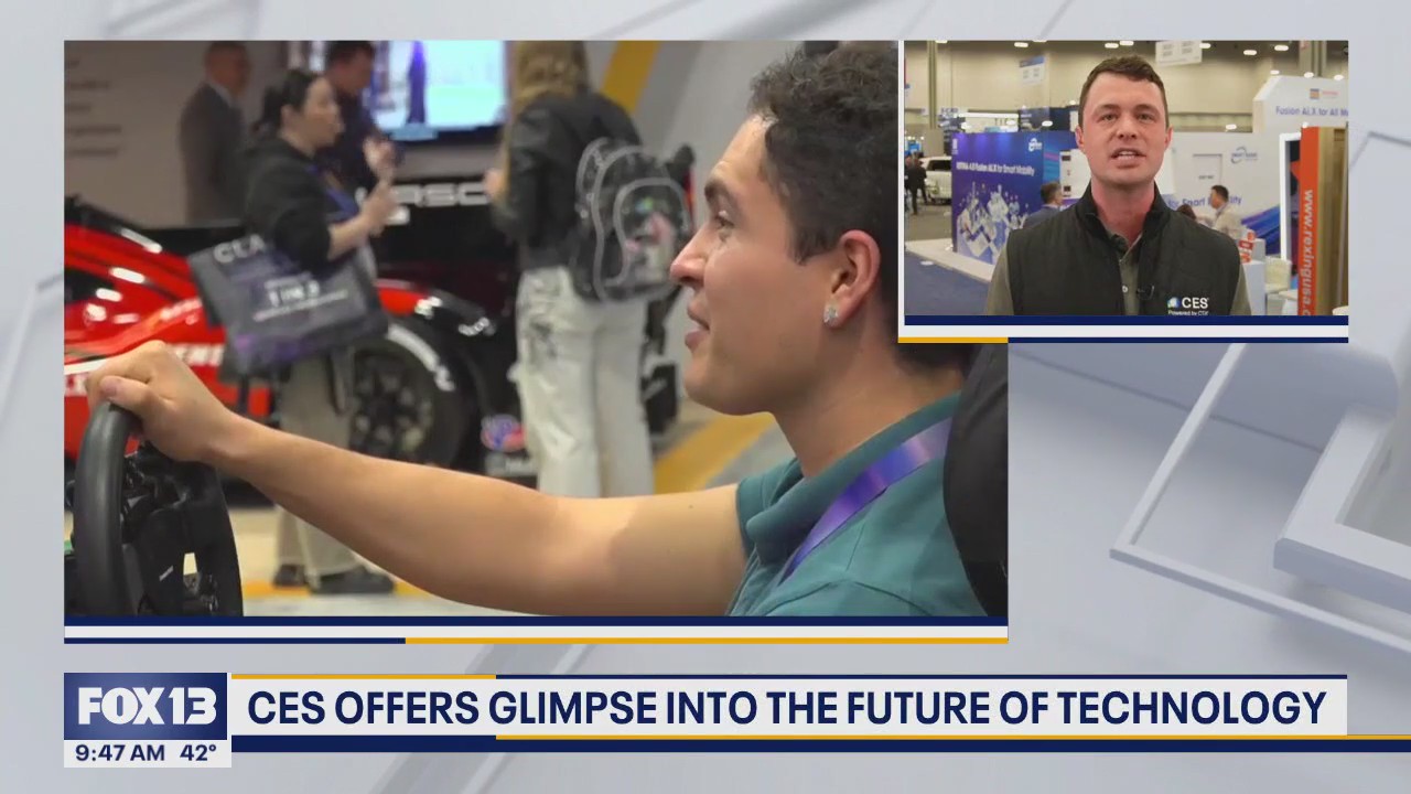 A glimpse into the future at Consumer Electronics Show in Las Vegas