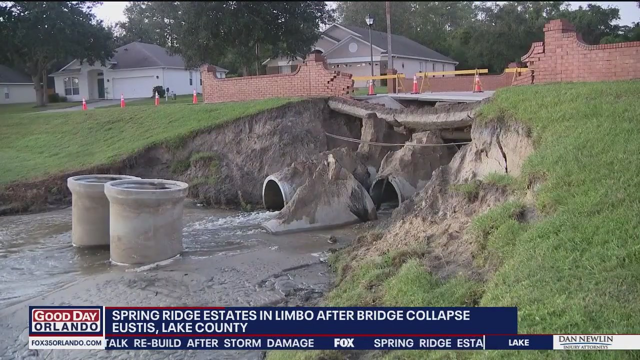 Spring Ridge Estates in limbo after bridge collapse