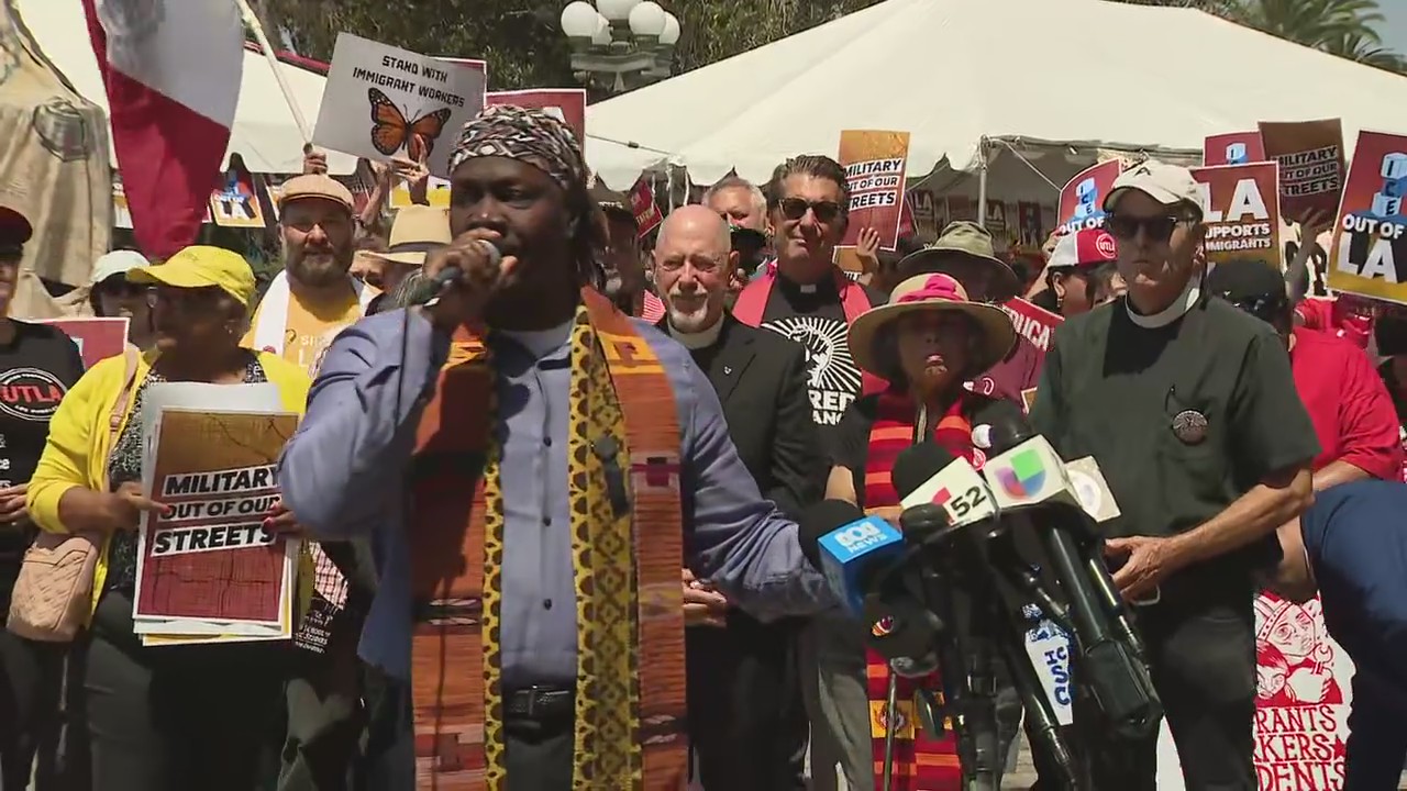 'Our nation has lost its moral compass': Faith leaders unite in LA