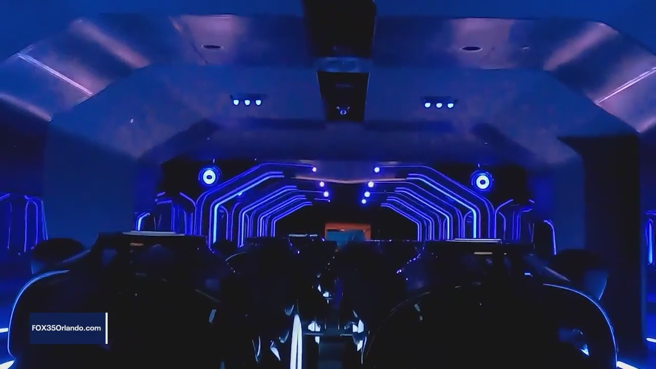 "Tron: Ares" overlay debuts for TRON Lightcycle / Run