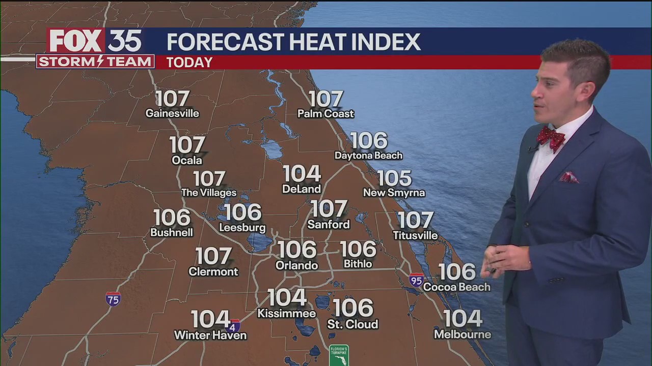Orlando AM Weather Forecast: July 13, 2025