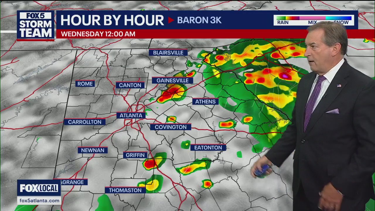 Tuesday evening weather forecast