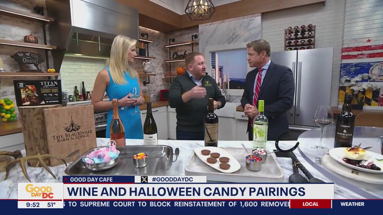 Wine and Halloween candy pairings