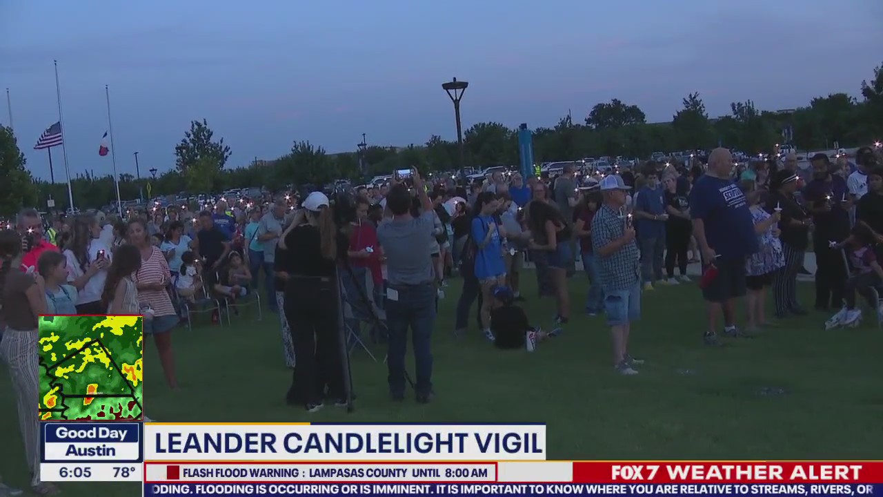 Austin Community College candlelight vigil