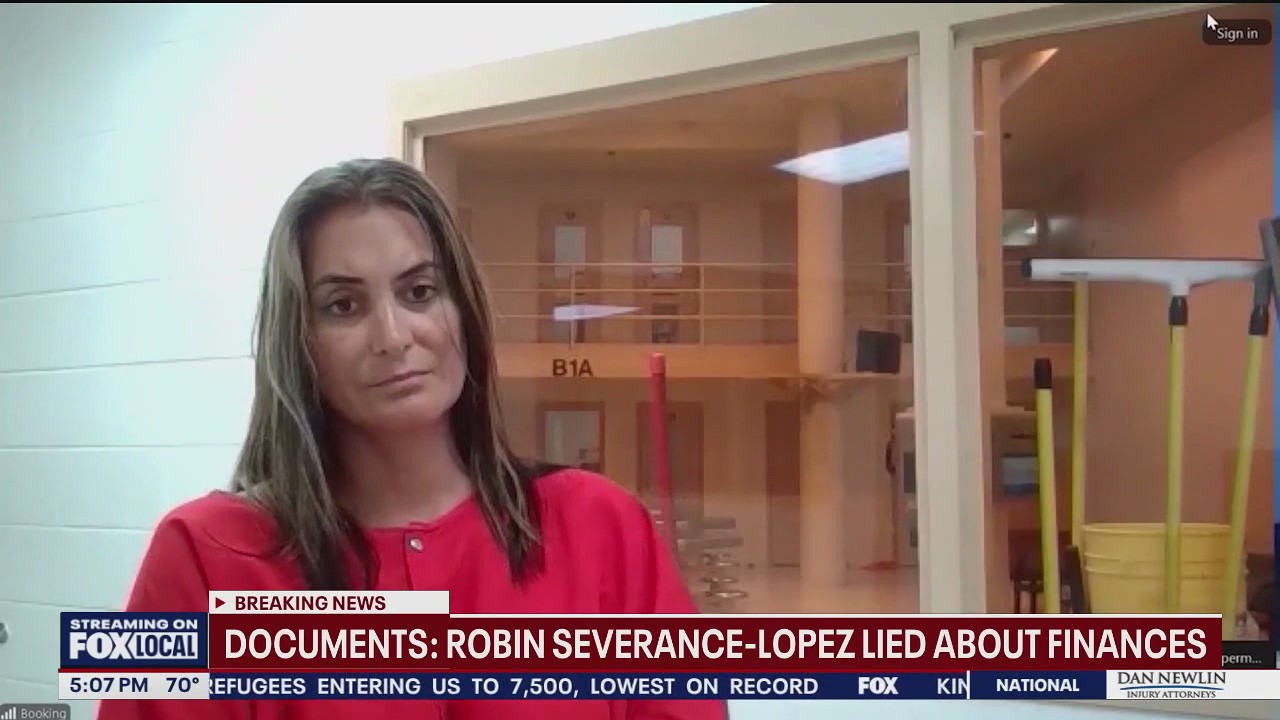 Robin Severance-Lopez lied about finances for bond: officials