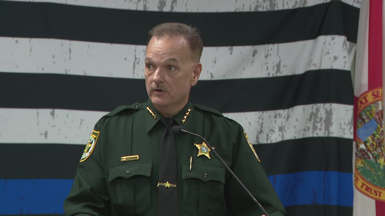 Full news conference: Osceola County Sheriff's Office civilian employee and deputy arrested
