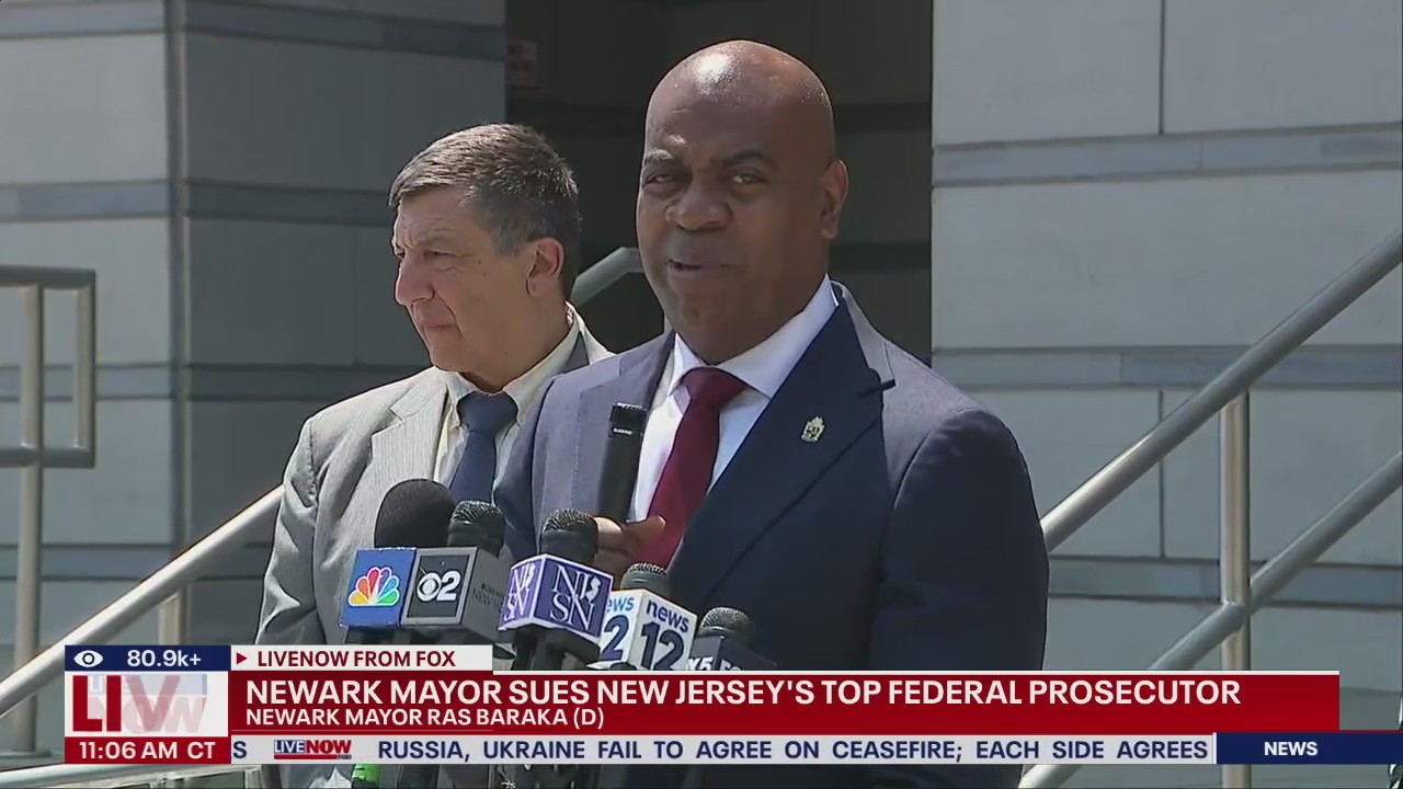 Newark mayor sues Trump appointed attorney after arrest