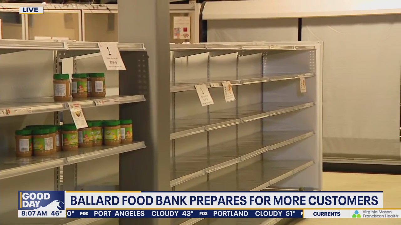 SNAP benefits ending: Ballard Food Bank prepares for more customers in Seattle