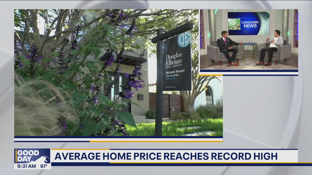 Average home price reaches record high