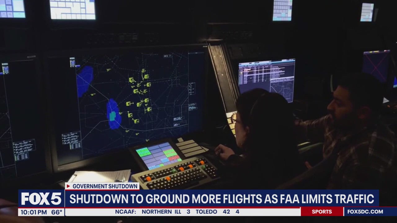 FAA reducing air traffic by 10% amid ongoing government shutdown