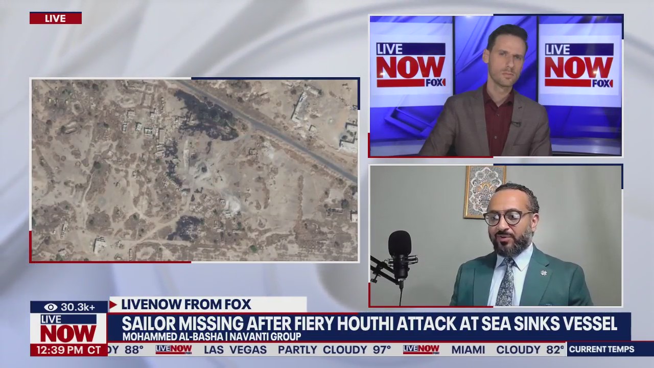 Sailor missing after fiery Houthi attack at sea