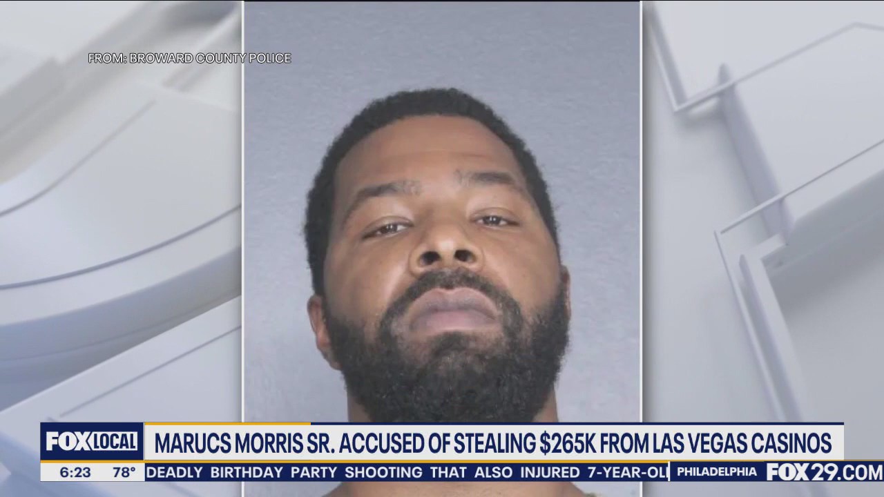 NBA veteran Marcus Morris Sr. accused of stealing $265k from Las Vegas casinos