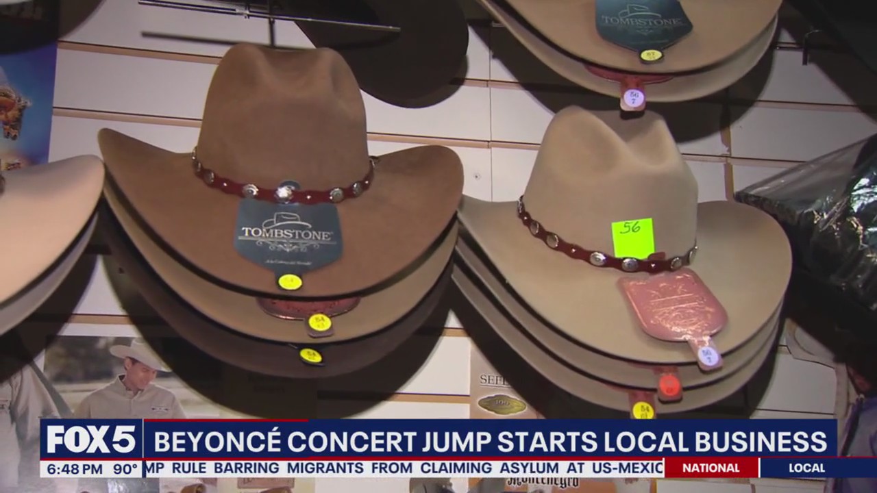 Beyonce concert brings business to local 'cowboy couture' shop
