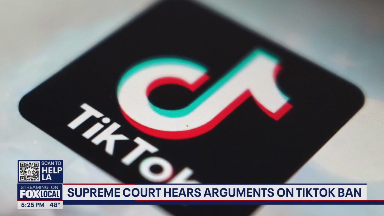 Supreme Court hears arguments on TikTok ban