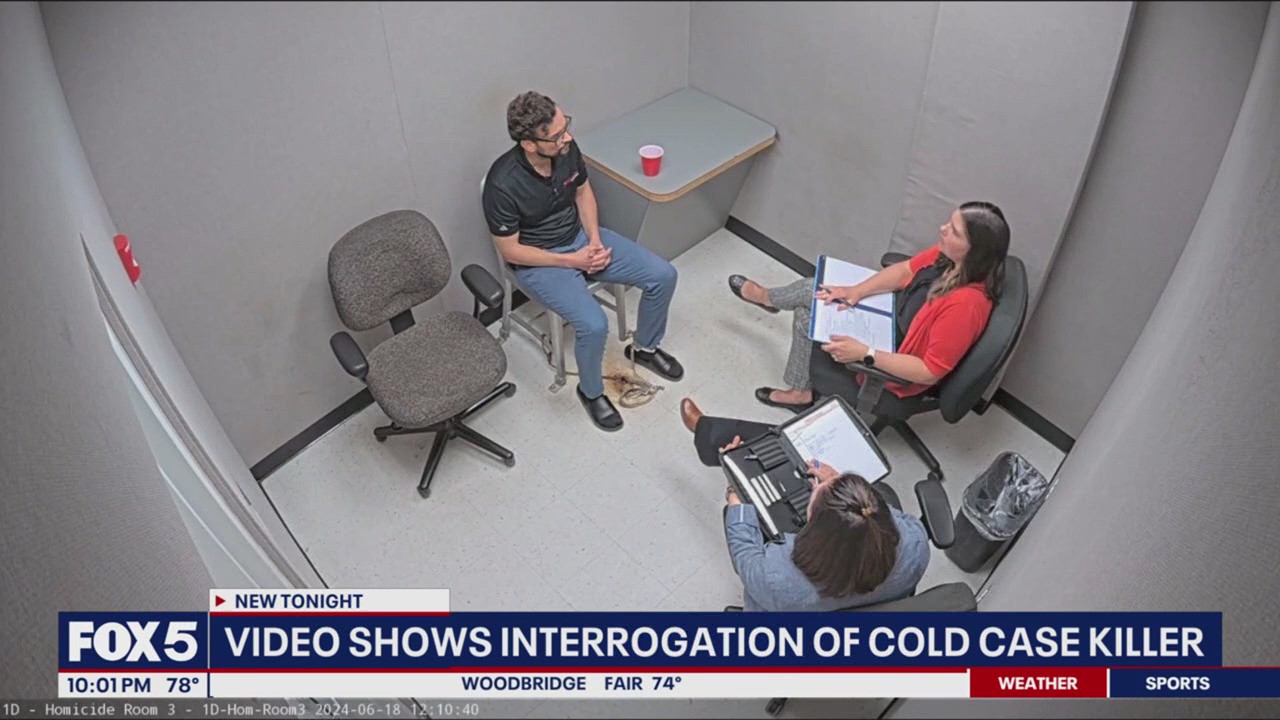 Video shows interrogation of man convicted in 2001 cold case murder