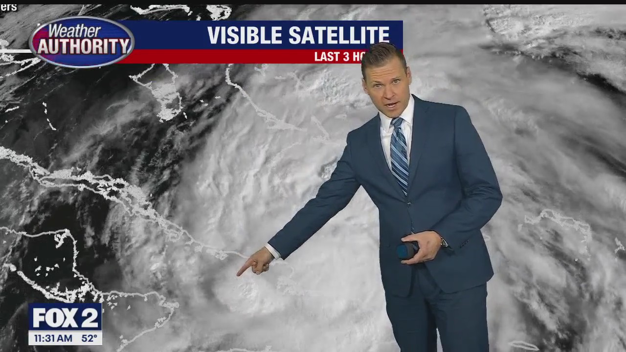 One more really nice Fall day before some showers